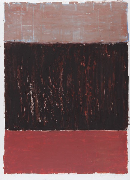 zonder titel, gemengde techniek op papier, 76 x 56 cm, 2012